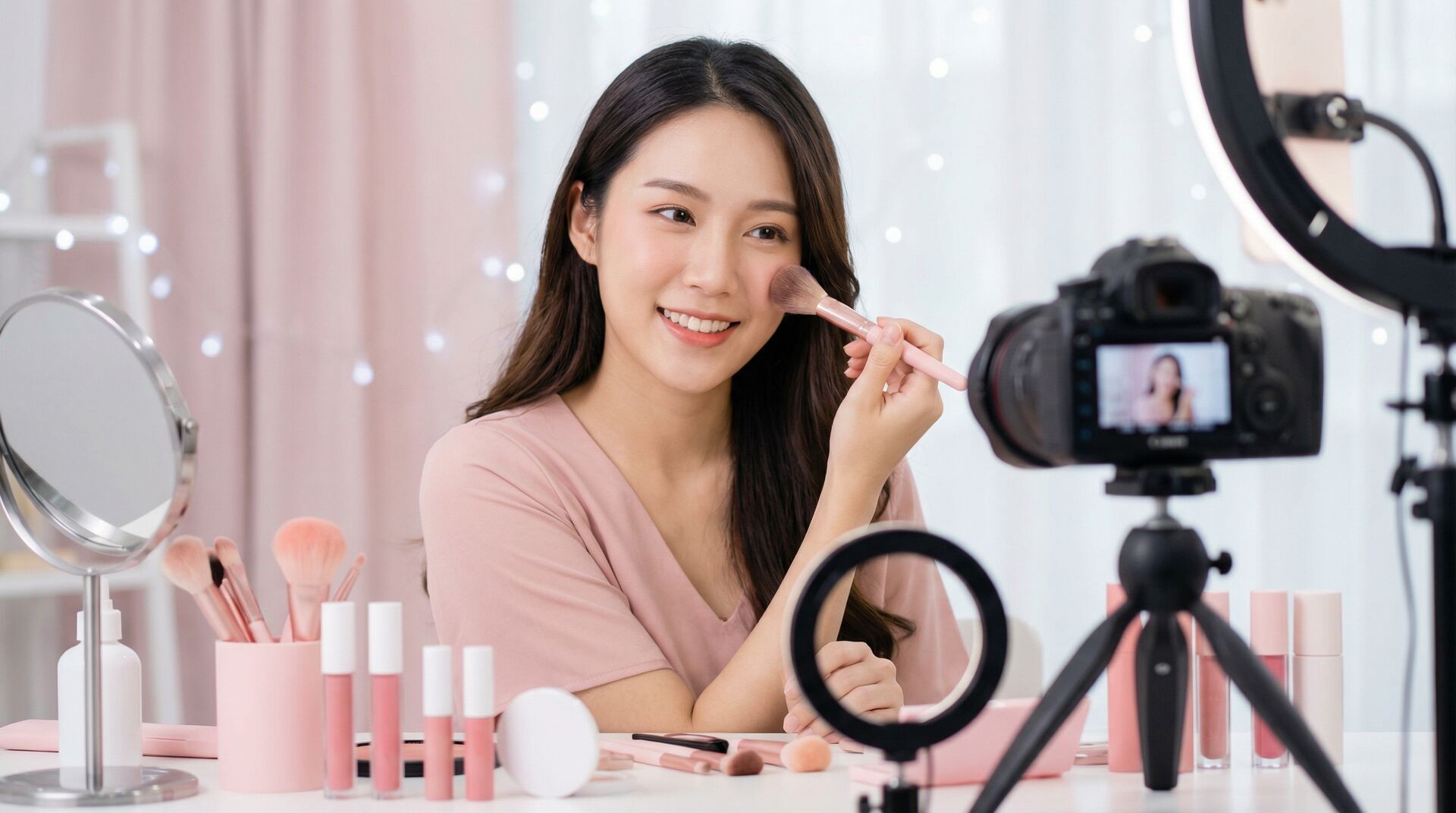 媚黑美妆教程视频